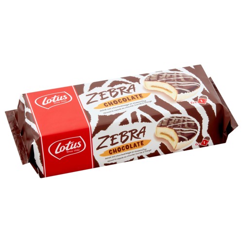 Zebra chocolate 6 stuks van 38.5 gram
