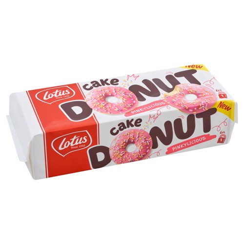 Lotus Cake Donut Pinkylicious 6 x 34 g