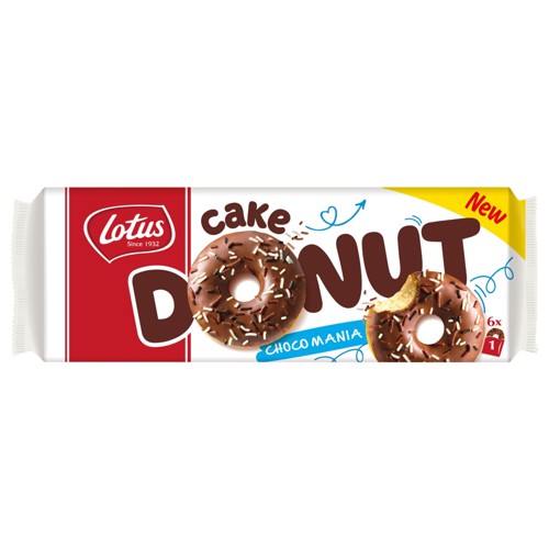 Zebra donut choco mania 6 stuks van 34 gram
