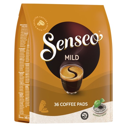 SENSEO® Café Dosette Compostables* Mild 36 Pièces