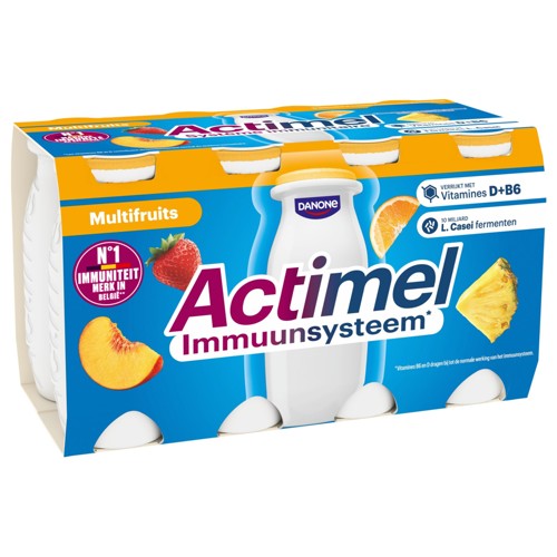 Danone Actimel Multifruit 8x100ml