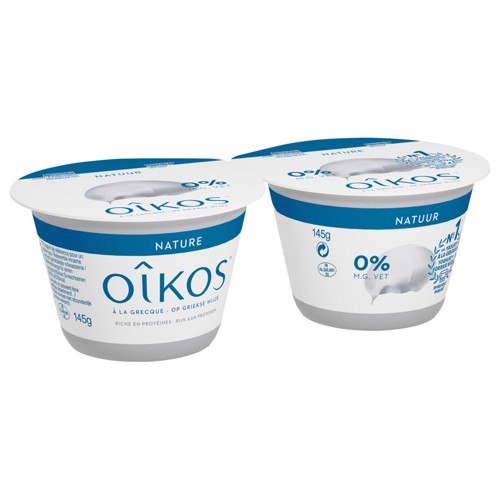 Danone Oikos 0% Naturel 2x145g