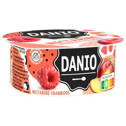 Danone Danio Framboos & Nectarine 165g