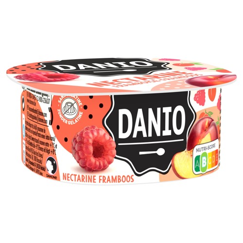 Danone Danio Framboos & Nectarine 165g