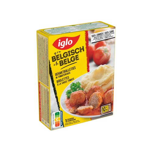 Iglo Gehaktballetjes in tomatensaus