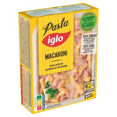 Iglo Pasta Macaroni Ham & Cheese 450 g