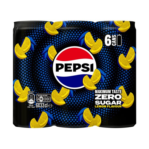 Pepsi Max Cola Citron 6 x 33 cl