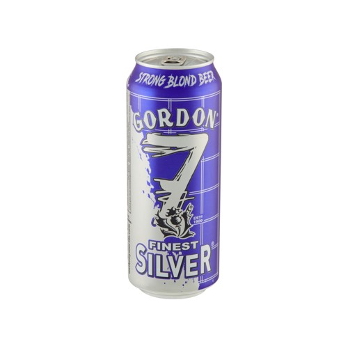 Gordon 7 Finest Silver Strong Blond Beer Canette 50 cl