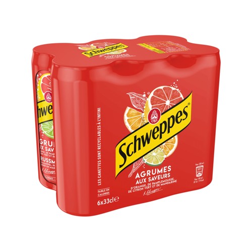 Schweppes Agrumes 6x33CL