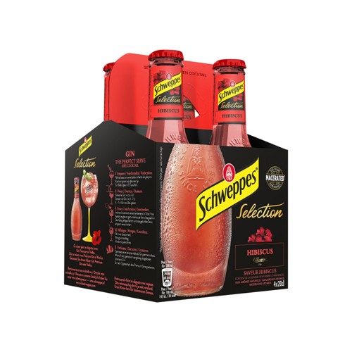 Schweppes Selection Hibiscus 4 x 20cl