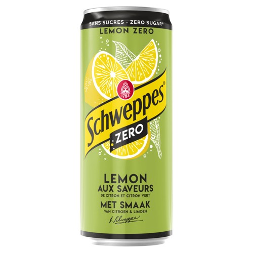Schweppes lemon zero (33 cl)