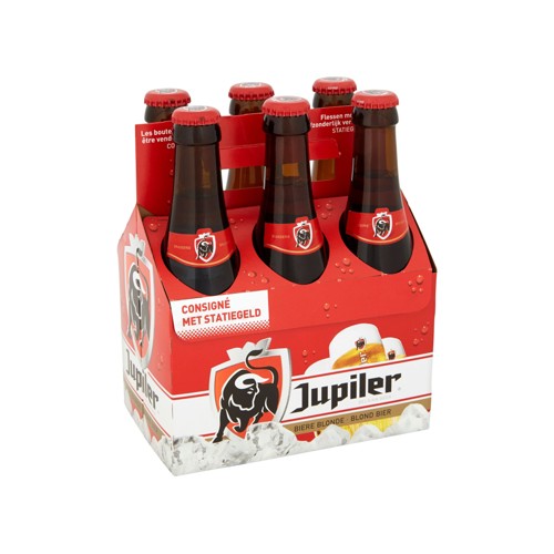 Jupiler Blond Bier 6x25cl