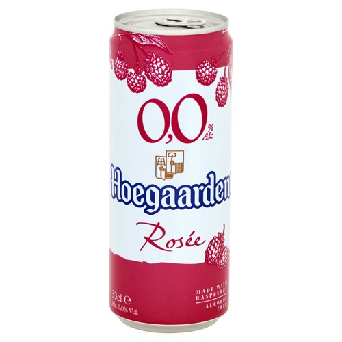 Hoegaarden Rosée 0.0% Alc Canette 33 cl
