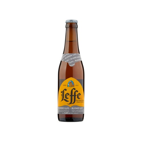 Leffe Bière Belge d''Abbaye Blonde 0.0% Alc. Bouteille 33 cl