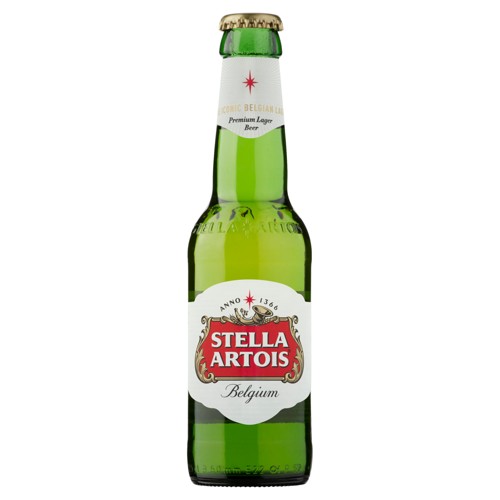 Stella Artois Belgium Premium Lager Beer 25 cl