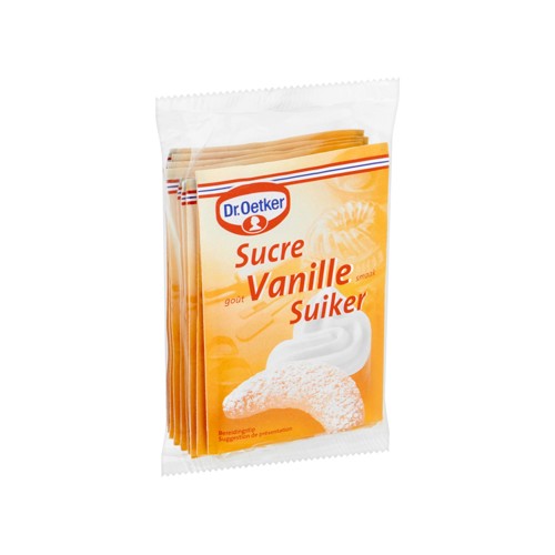 Dr. Oetker Vanille smaak suiker 10 x 8 g 