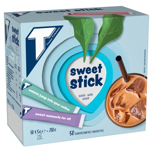 Tienen-Tirlemont Sweet Stick Sucre 50 x 5 g