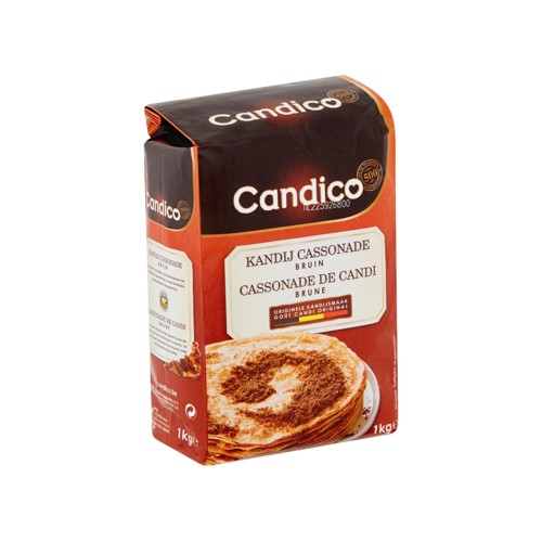 CANDICO BRUINE KANDIJSUIKER 1KG