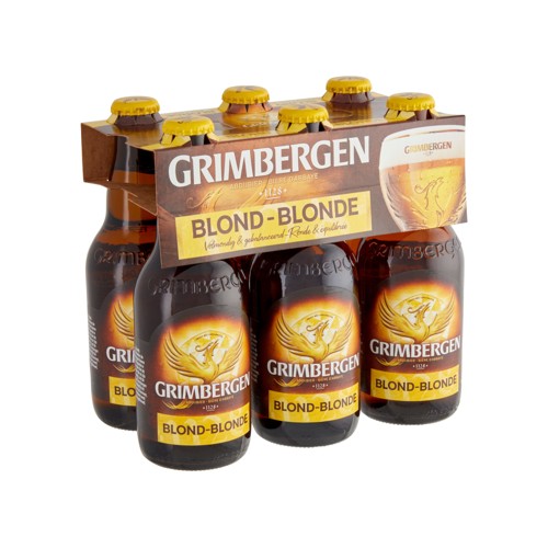 Grimbergen Bière d''abbeye Blonde 6.7% ALC 6x33cl Bouteille
