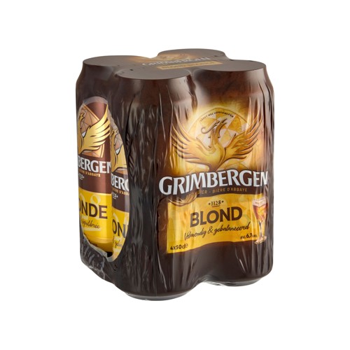 Grimbergen Bière d''abbeye Blonde 6.7% ALC 50cl Canette