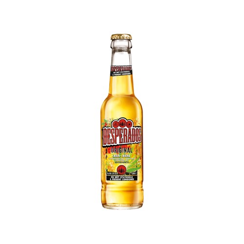 Desperados Bière Aguardiente 5.9% ALC 33cl Bouteille