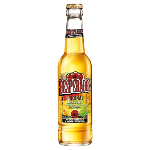 Desperados Original Bier Gearomatiseerd met Aguardiente Fles 330 ml