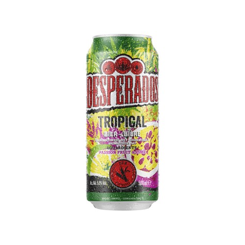 Desperados Tropical Bière à Passion Fruit & Lime Rum Flavoured 500 ml