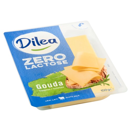 Dilea Zero Lactose Gouda Tranches 150 g