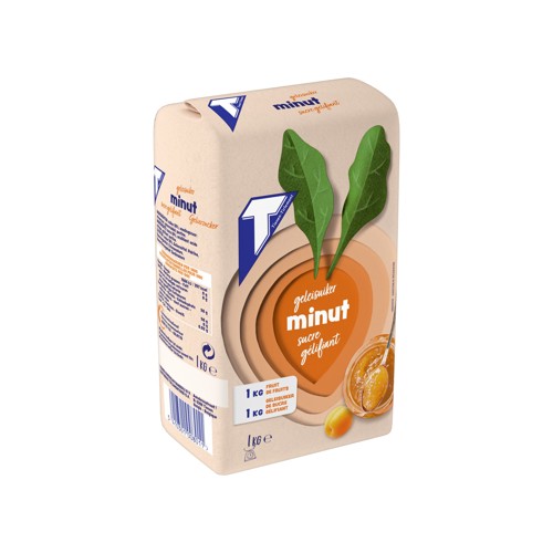 TIENEN MINUT-GELIJSDE SUIKER 1KG