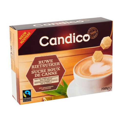 Candico Sucre Roux de Canne 750 g