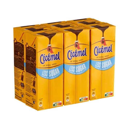 Cécémel Less Sugar 6 x 200 ml