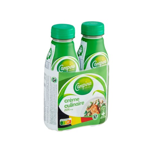Campina Crème Culinaire 20% M.G. 2 x 250 ml