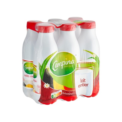 Campina Lait Entier 6 x 500 ml