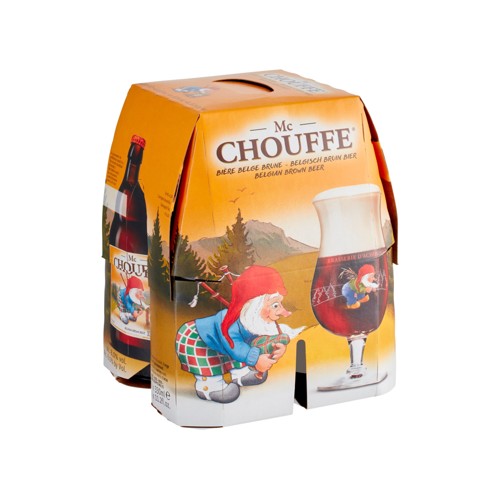 Mc Chouffe Bière Belge brune 4x33cl