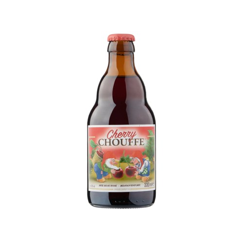 Cherry Chouffe Bière Belge Rouge Bouteille 330 ml