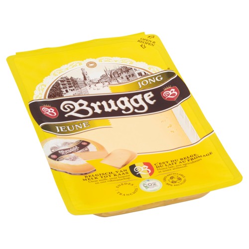 Brugge Jonge Kaas Plakjes 170g