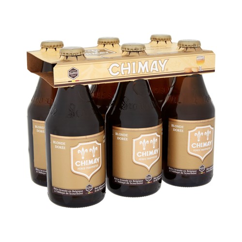 Chimay Blonde Dorée Bouteilles 6 x 0.33 L