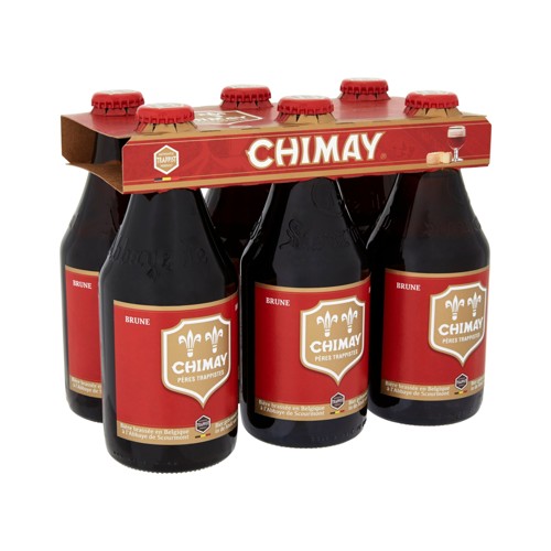 Chimay Brune Bouteilles 6 x 0.33 L