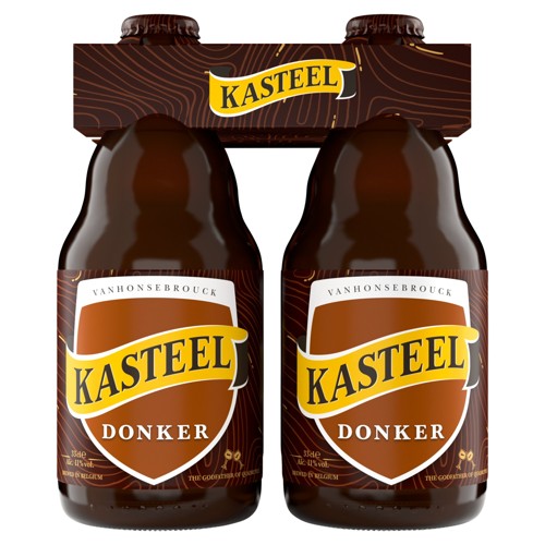 Kasteel Donker Bouteilles 4 x 33 cl