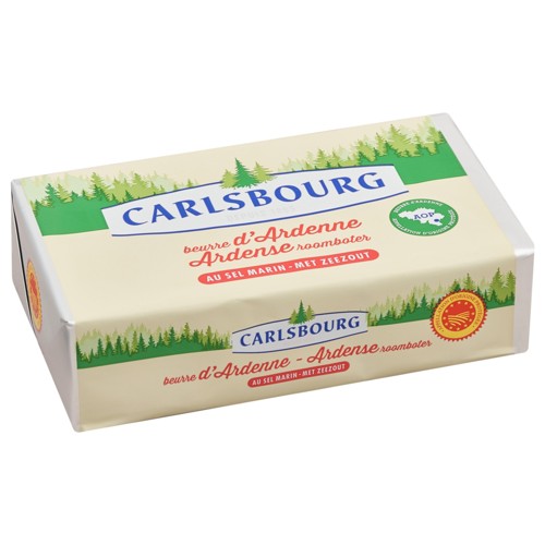 Carlsbourg Beurre d''Ardenne au Sel Marin 250 g
