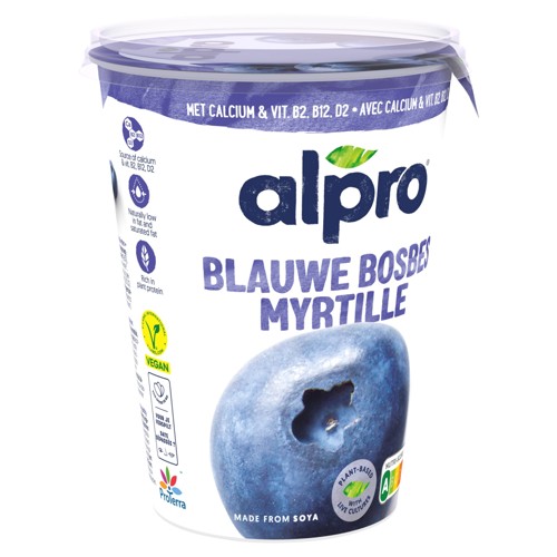Alpro Yoghurt Bosbes 500g