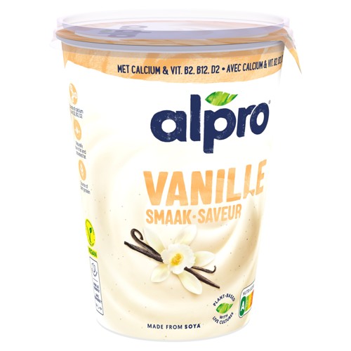 Alpro Yoghurt Vanille 500g
