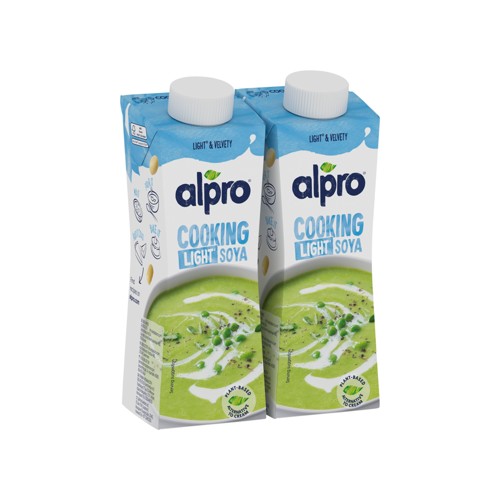 Alpro Cooking Light Alternative Végétale A La Crème Soja 2x250ml