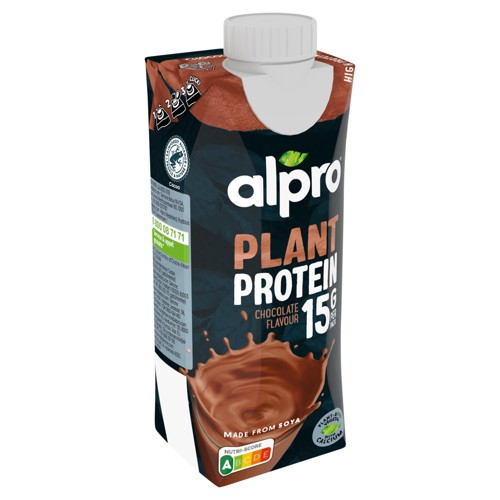 Boisson végétale au soja, SaveurChocolat, Riche en calcium et en vitamines 250ml