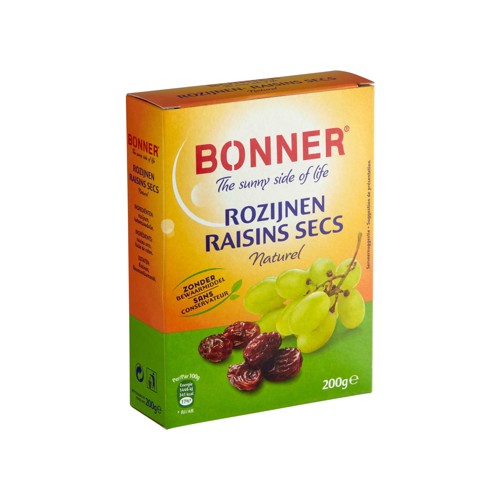 Bonner Raisins Secs Naturel 200 g