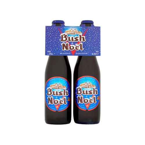Bush de Noël Premium Belgian Beer Bouteilles 4 x 33 cl