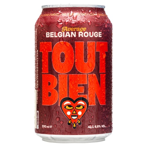 Tout bien rouge average belgian pils 33cl