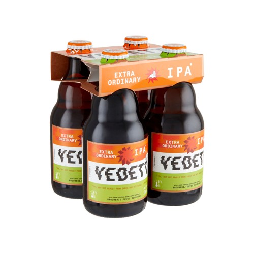 Vedett Extra Ordinary Ipa Bière Bouteilles 4 x 330 ml