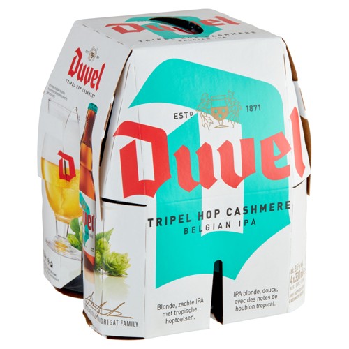 Duvel Tripel Hop Cashmere Belgian IPA 4 x 330 ml