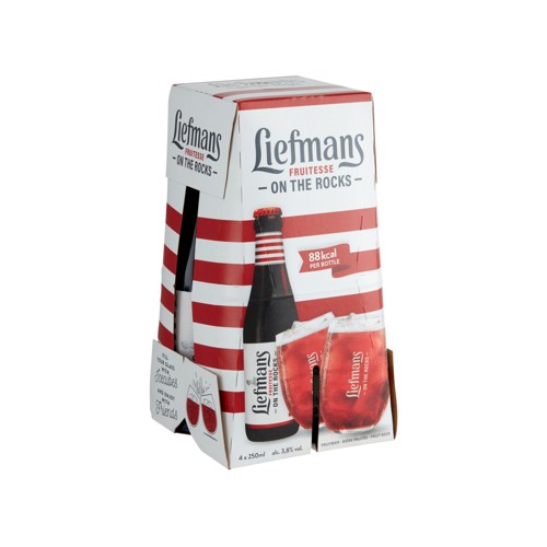 Liefmans Fruitesse on the Rocks 4x25cl